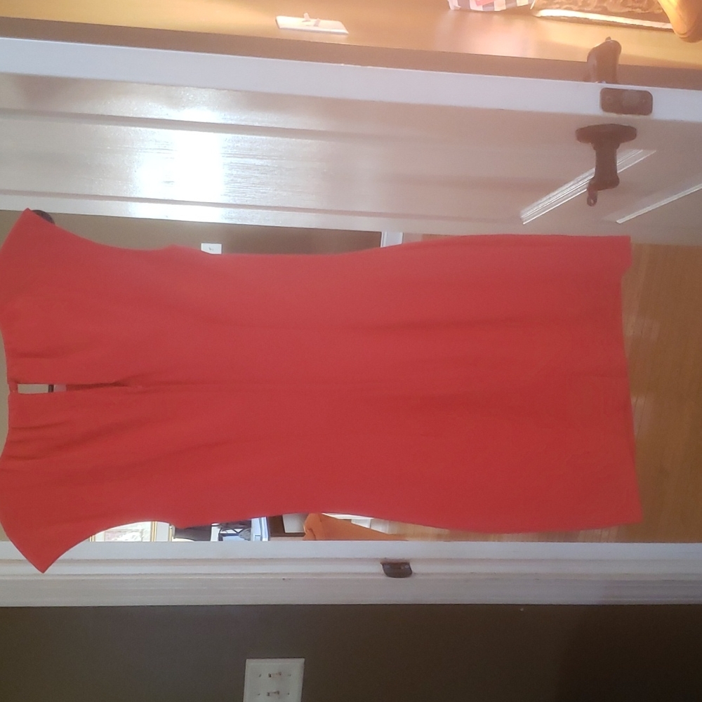 H & M Peach short dress